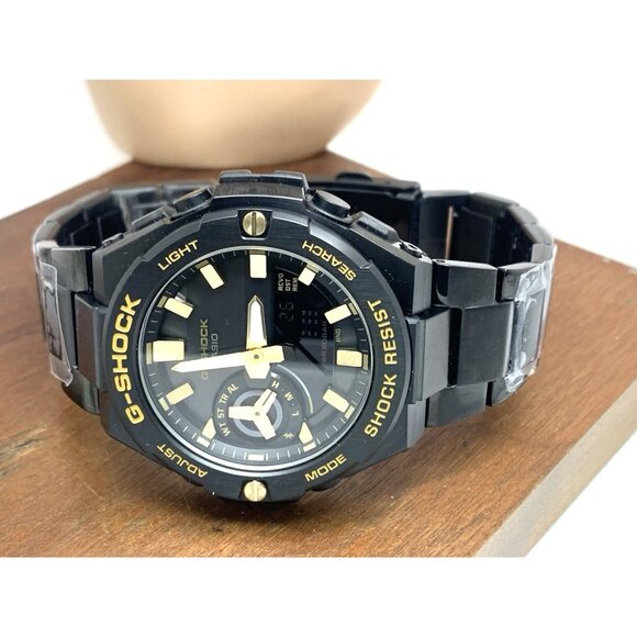 Casio G-Shock Men's Watch GSTB500BD1A9 Bluetooth Tough Solar Black Dial 5684 - Picture 9 of 15